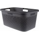 CURVER PURE 47L Kôš na čistú bielizeň 60 x 40 x 28 cm, sivá 01917-G43