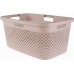 CURVER PURE 47L Kôš na čistú bielizeň 60 x 40 x 28 cm, ružová 01917-Q70