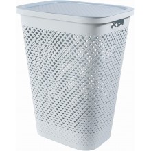 CURVER PURE 55L Kôš na špinavú bielizeň 43 x 35 x 58 cm, modrá 01918-126
