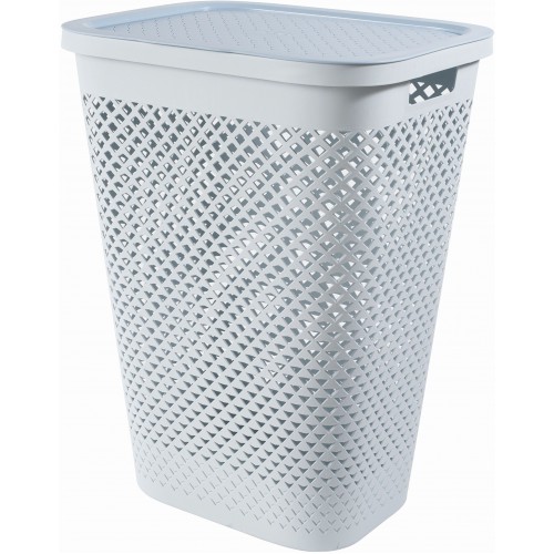 CURVER PURE 55L Kôš na špinavú bielizeň 43 x 35 x 58 cm, modrá 01918-126