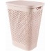 CURVER PURE 55L Kôš na špinavú bielizeň 43 x 35 x 58 cm, ružová 01918-Q70