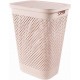 CURVER PURE 55L Kôš na špinavú bielizeň 43 x 35 x 58 cm, ružová 01918-Q70