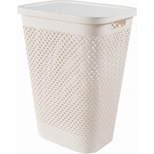 CURVER PURE 55L Kôš na špinavú bielizeň 43 x 35 x 58 cm, béžová 01918-X64
