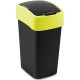 CURVER FLIP BIN 25L Odpadkový kôš 47 x 26 x 34 cm čierna/žltá 02171-E64
