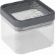 CURVER KARA 0,5L Dóza na potraviny 10,7 × 10,7 × 7,9 cm, sivá 03100-W54