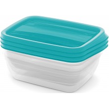 CURVER VEDO Set 3x1L dózy, 20x14x6cm, svetlo modrá 03505-051