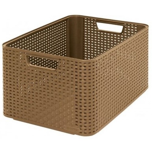 CURVER STYLE L úložný box 43,6 x 22,8 x 32,6 cm mocha 03616-213 CURVER STYLE L úložný box 43,6 x 22,8 x 32,6 cm mocha 03616-213