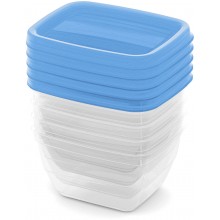 CURVER VEDO Set 5x0,25L dózy, 11x9x6cm, modrá 03844-051