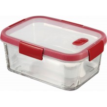 CURVER SMART COOK 1,1L dóza 20,3 x 15,4 x 8,3 cm transparentná/červená 04062-472