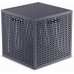 CURVER KAYA 19L Úložný box kocka 28 × 28 × 28 cm, modrosivý 17213764