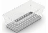 KIS SISTEMO 2 Organizér 15 x 7,5 x 5 cm transparentný/sivá 10011-A94