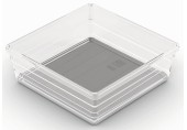 KIS SISTEMO 6 Organizér 15 x 15 x 5 cm transparentný/sivá 10015-A94