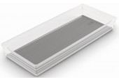 KIS SISTEMO 8 Organizér 37,5 x 15 x 5 cm transparentný/sivá 10017-A94