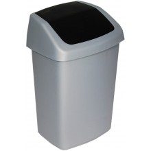 CURVER SWING BIN 10L Odpadkový kôš 24,6 x 19,8 x 37,3 cm sivý 03984-373