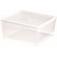 CURVER TEXTILE 18,5L Úložný box 39,6 x 34,3 x 17,3 cm transparentný 03002-001