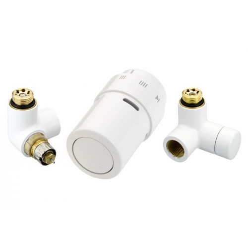 PMH, Danfoss RA-URX Ventil montáž vľavo - biela 013G4008