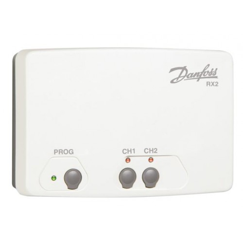 Danfoss RX2 Prijímač signálov od priestorových termostatov 087N7477