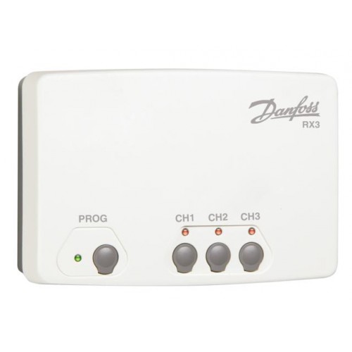 Danfoss RX3 Prijímač signálov od priestorových termostatov 087N7478