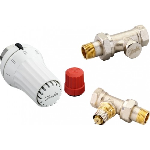Danfoss Set - termostatická hlavica RAE 5054, priame šróbenie RLV-S a ventil RA-N 013G5174 Danfoss Set - termostatická hlavica RAE 5054, priame šróbenie RLV-S a ventil RA-N 013G5174