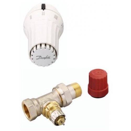 Danfoss set RA-N priamy ventil 1/2 "+ RAE 5054 termostatická hlavica 013G5094 Danfoss set RA-N priamy ventil 1/2 "+ RAE 5054 termostatická hlavica 013G5094