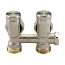 Danfoss RLV-K radiátorové šróbenie rohové 3/4 "AG a 3/4" AG 003L0283