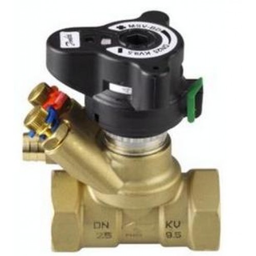 Danfoss ASV-BD uzatvárací, nastavovací a merací ventil DN32, vnútorný závit 003Z4044