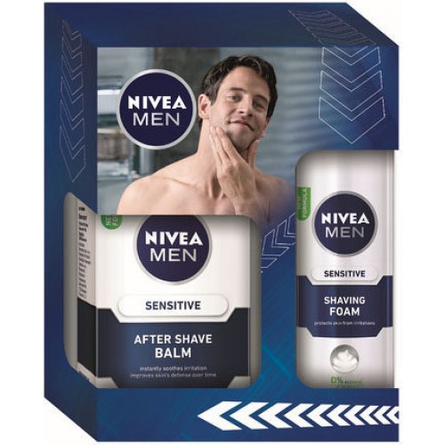 NIVEA MEN SHAVING SENSITIVE Darčeková sada