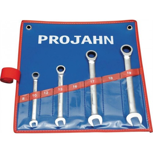 PROJAHN GearTech sada kľúčov "Klasik" 4 diely v rolovacie taške 3498