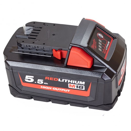 Milwaukee M18 HB5.5 High output Akumulátor (18V/5,5Ah) 4932464712