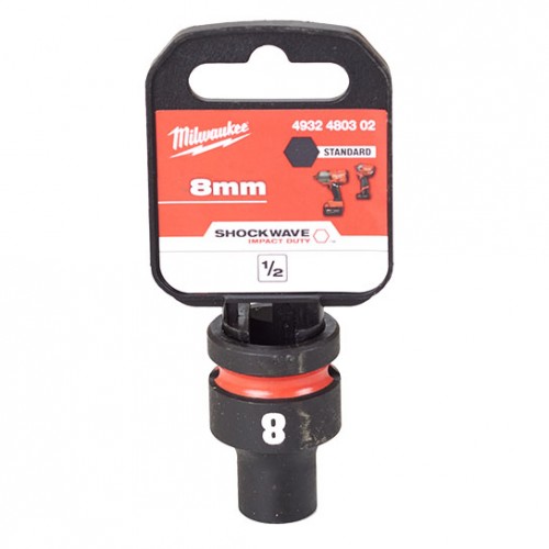 Milwaukee Nástrčná hlavica STD 8 mm (1/2") 4932480302