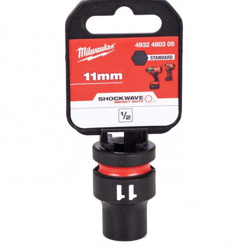 Milwaukee Nástrčná hlavica STD 11 mm (1/2") 4932480305