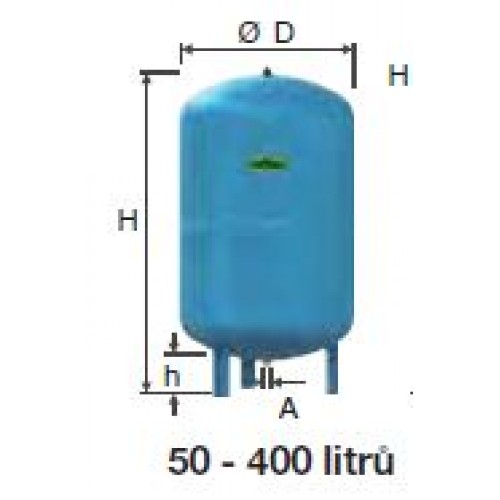 Refix expanzná nádoba DC 400/10 modrá