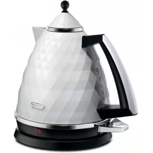 DeLonghi Brillante Rýchlovarná kanvica KBJ2001.W DeLonghi Brillante Rýchlovarná kanvica KBJ2001.W