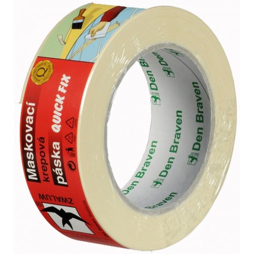 Den Braven - maskovacia krepová páska 30mm x 50m B7021RLV Den Braven - maskovacia krepová páska 30mm x 50m B7021RLV