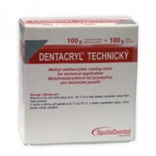 DENTACRYL metylmetakrylátová odlievacia hmota 100 g