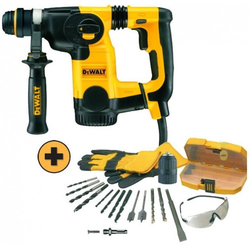 DeWALT Kombinované kladivo + sada príslušenstva D25323K-QS