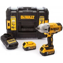 DeWALT DCF899P2 Aku rázový uťahovák 1/2" (950 Nm/18V/2x5,0Ah) kufor Tstak