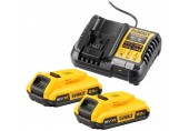 DeWALT DCB1104D2 18 V XR KIT (2× 2,0 Ah batérie plus DCB1104 nabíjačka)