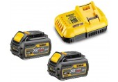 DeWALT DCB118T2 Súprava XR FlexVolt 54V nabíjačka DCB118 + 18V 2x6,0Ah