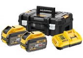 DeWALT DCB118Y2T Sada XR FlexVolt 54V nabíjačka DCB118 + 54V 2x12,0Ah, kufr Tstak