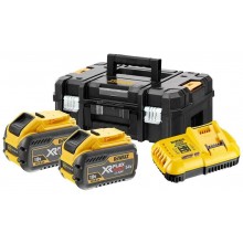DeWALT DCB118Y2T Sada XR FlexVolt 54V nabíjačka DCB118 + 54V 2x12,0Ah, kufr Tstak