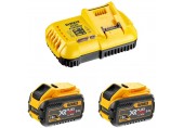 DeWALT DCB118Y2 Sada nabíjačky +18V (2 x DCB548 12,0Ah) FLEXVOLT