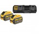 DeWALT DDEWALT XR 54 V sada 2× 9,0 Ah FLEXVOLT batéria+dvojitá nabíjačka DCB132X2-QW