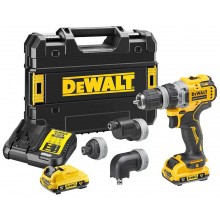 DeWALT DCD703L2T Aku vŕtačka s mulifunkčnou hlavou (57 Nm/12V/2x3,0Ah) kufor Tstak