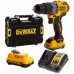 DeWALT DCD706D2 Aku bezuhlíková príklepová vŕtačka XR (57Nm/12V/2x2,0Ah) kufor Tstak