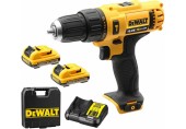 DeWALT DCD716D2 Aku príklepová vŕtačka (30Nm/10,8V/2x2,0Ah) kufor