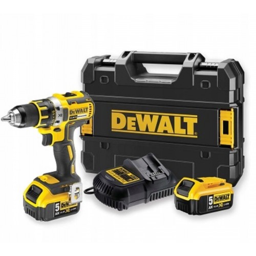 DeWALT DCD791P2 Aku bezuhlíková vŕtačka (70Nm/18V/2x5,0Ah) kufor