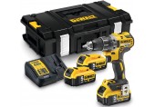 DeWALT DCD791P3K Aku bezuhlíková vŕtačka XR (70Nm/18V/3x5,0Ah) kufor Tstak