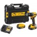 DeWALT DCD799P2T Aku príklepový vŕtací skrutkovač (74Nm/18V/2x5,0Ah) kufor Tstak