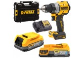 DeWALT DCD800E2T Aku Vŕtačka XR (90Nm/18V/2x1,7Ah PowerStack) kufor Tstak